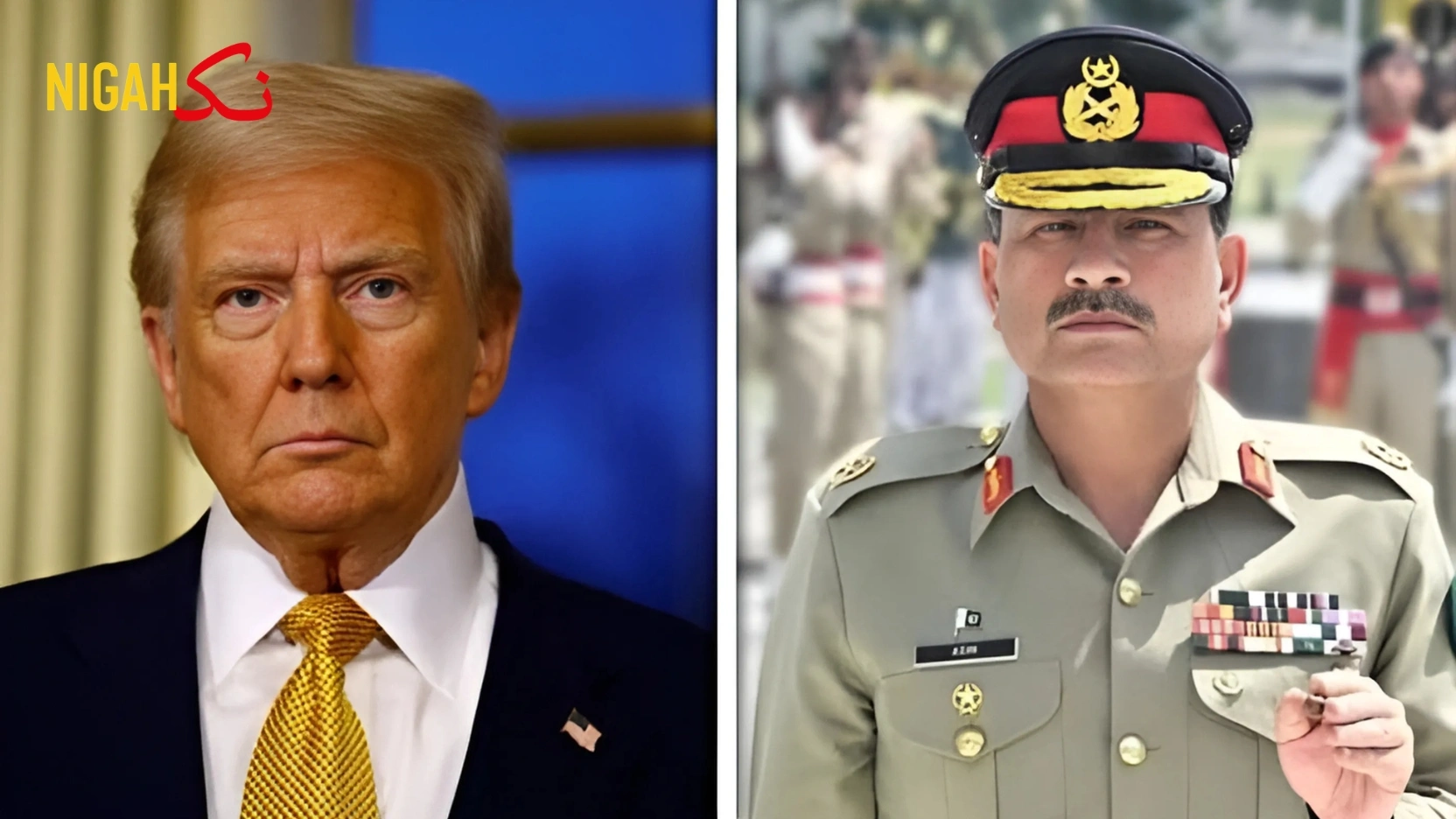 nigah asim munir vs trump tarrif