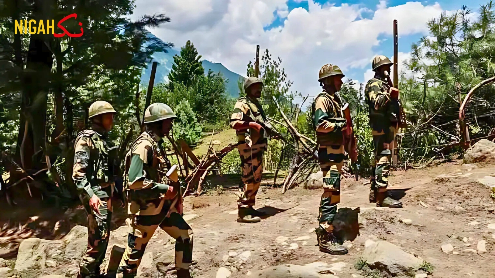 nigah india troops