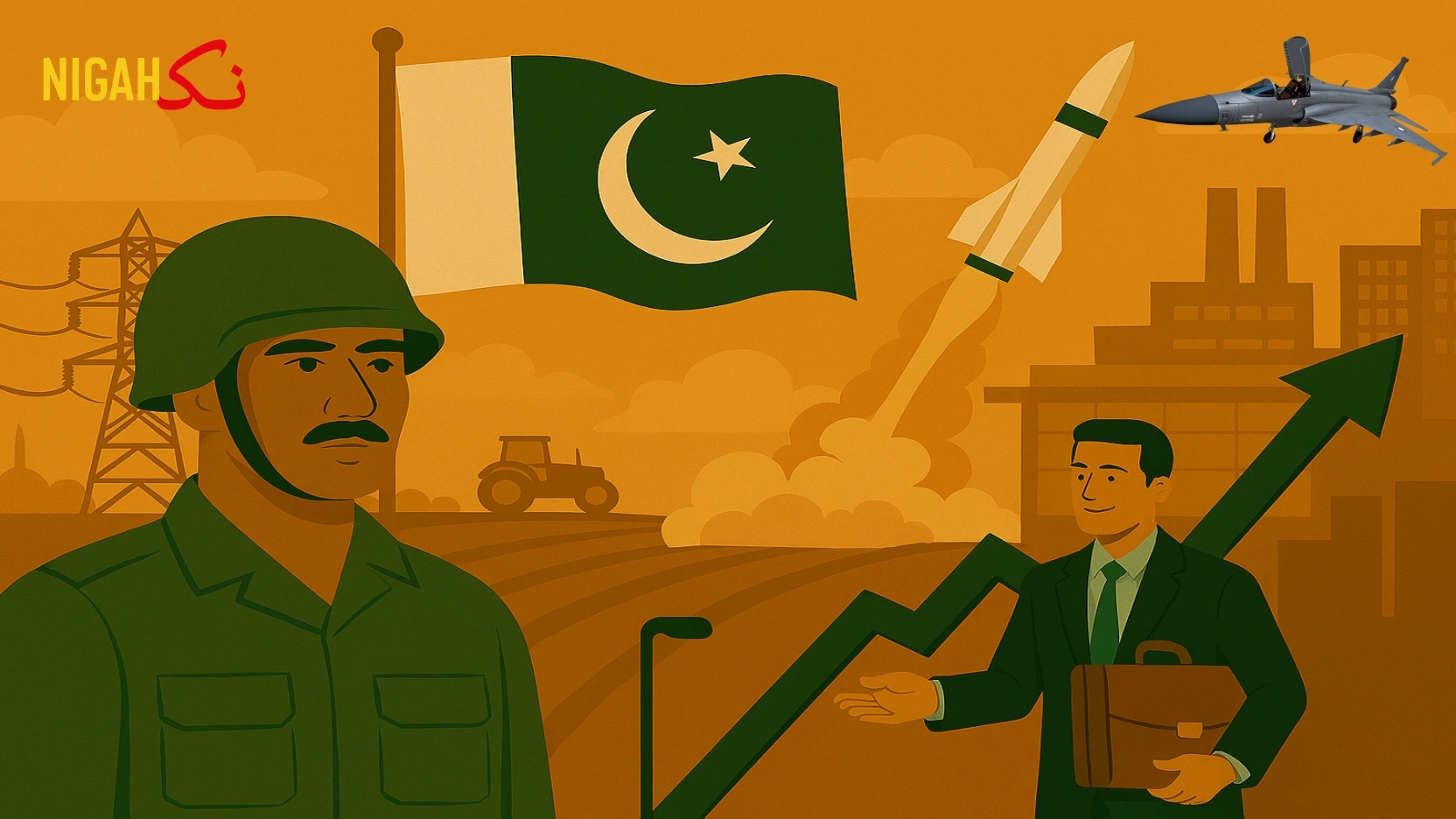 nigah pak defence system JF 17 thunder