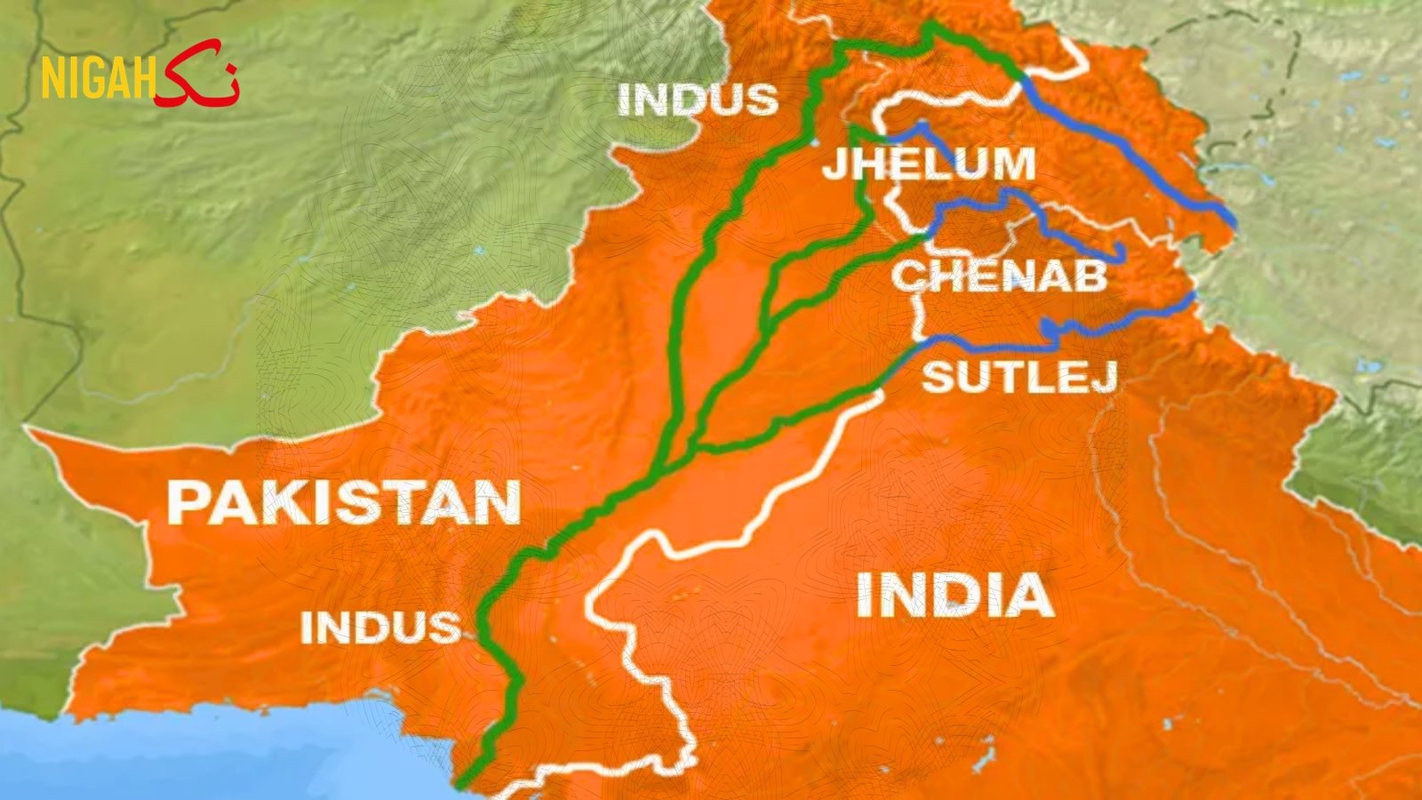nigah بھارت سے پاکستان آنے والے دریا