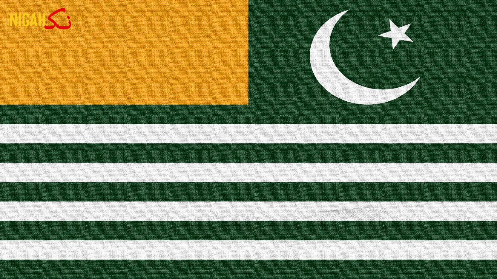 nigah kashimir flag urdu