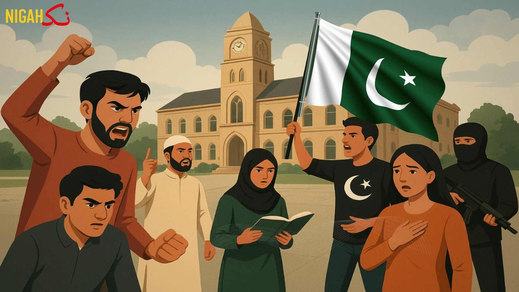 nigah pakistan fllag